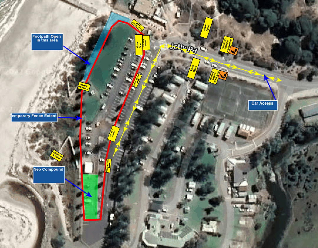 Normanville Foreshore Traffic Management Plan 5 May 2022