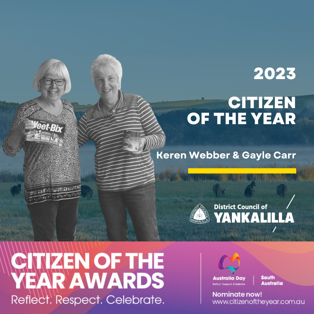 This is an image of Karen Webber and Gayle Carr