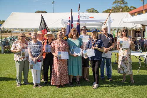 Image of Grant Recipients with certificates