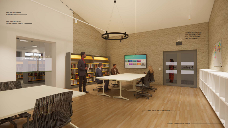 Library 3D Meeting Room